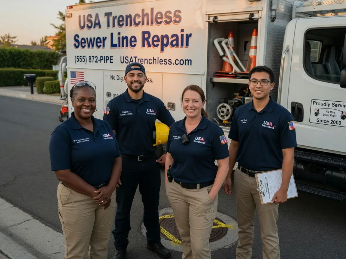 Sewer Line Repair company in White Cloud, MI